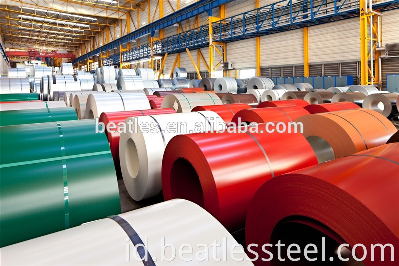 Latest color coated steel coil